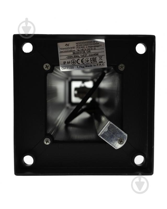 Стовп Nowodvorski Oir E27 40 Вт IP44 чорний 9158 - фото 6