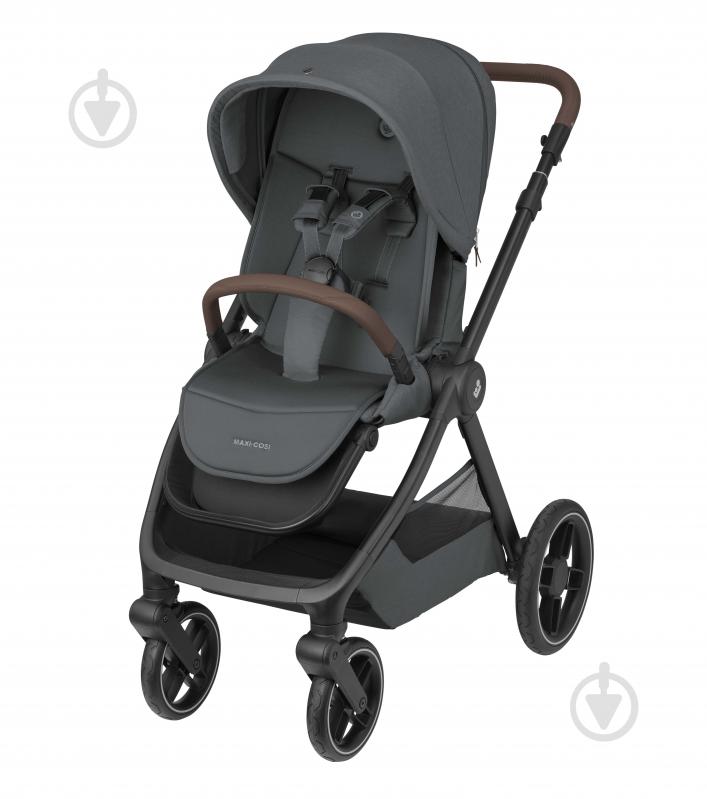 Коляска универсальная 2 в 1 Maxi-Cosi Oxford+ Twillic Graphite - фото 2