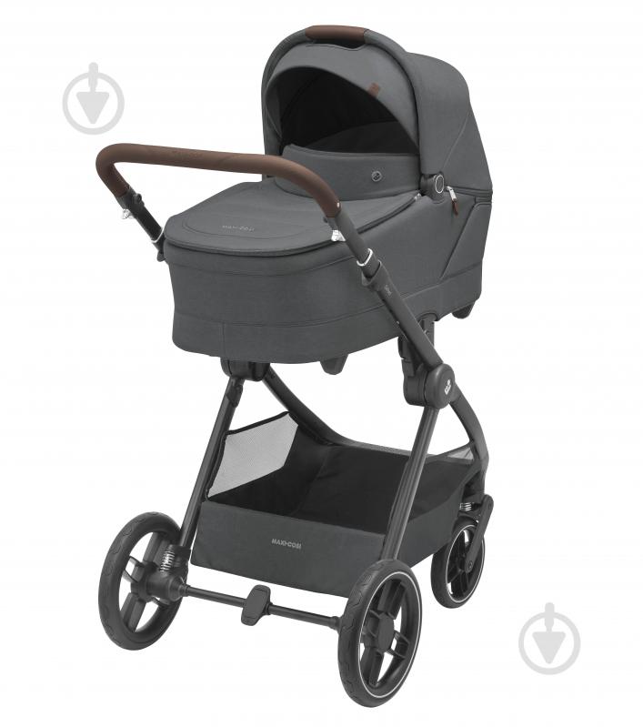 Коляска универсальная 2 в 1 Maxi-Cosi Oxford+ Twillic Graphite - фото 1