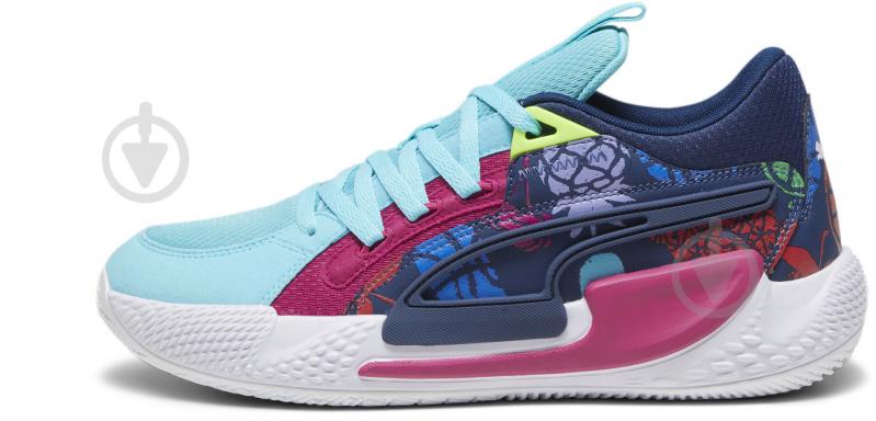 Кросівки чоловічі демісезонні Puma COURT RIDER CHAOS FRESH 37913801 р.44,5 різнокольорові - фото 1