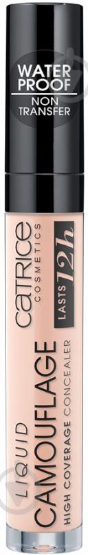 Консилер Catrice Liquid Camouflage High Coverage Concealer 007 Natural Rose 5 мл - фото 1