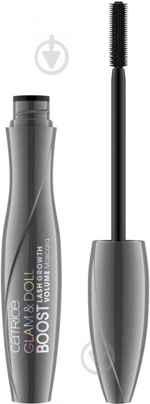 Туш для вій Catrice Glam&Doll Boost Lash Growth Volume Mascara 919138 Black 8 мл - фото 1