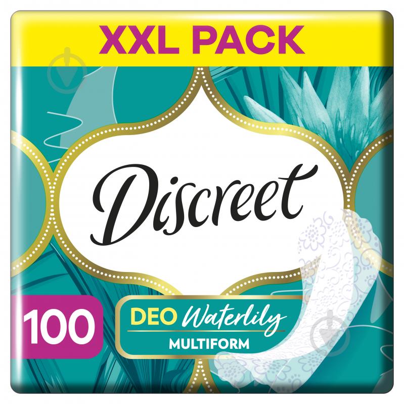 Прокладки Discreet Deo Waterlily multiform 100 шт. - фото 1