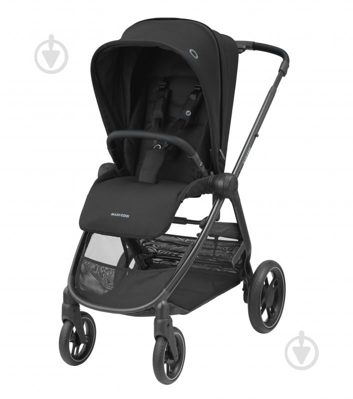 Коляска универсальная 2 в 1 Maxi-Cosi Street Plus Essential Black - фото 2