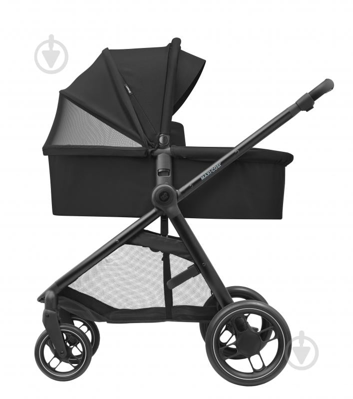 Коляска универсальная 2 в 1 Maxi-Cosi Street Plus Essential Black - фото 9