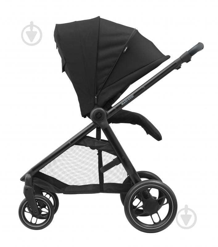 Коляска универсальная 2 в 1 Maxi-Cosi Street Plus Essential Black - фото 7