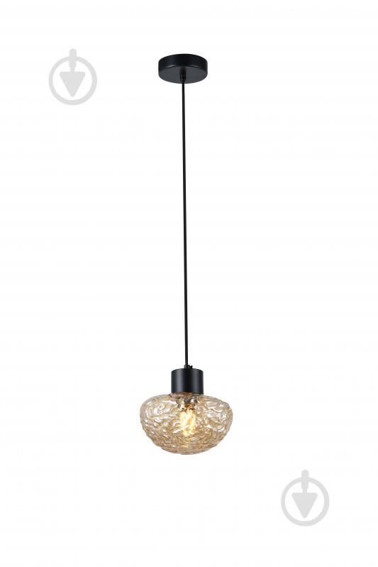 Подвес Sensio Elystrum 1x40 Вт /E27 черный LS-07802/1PB-40W - фото 1