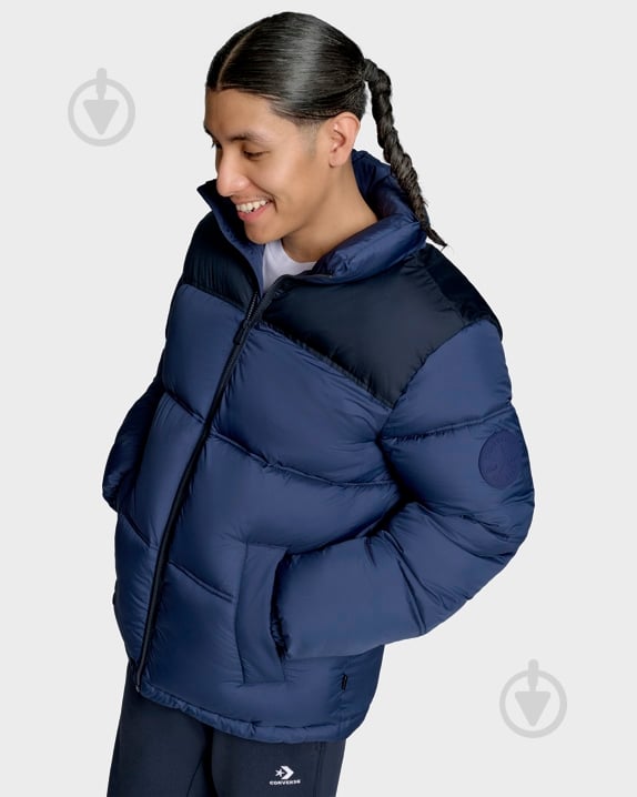 Куртка Converse Converse Navy CVM5J033-NVY р.S - фото 8 Куртка Converse Converse Navy CVM5J033-NVY р.S - фото 8