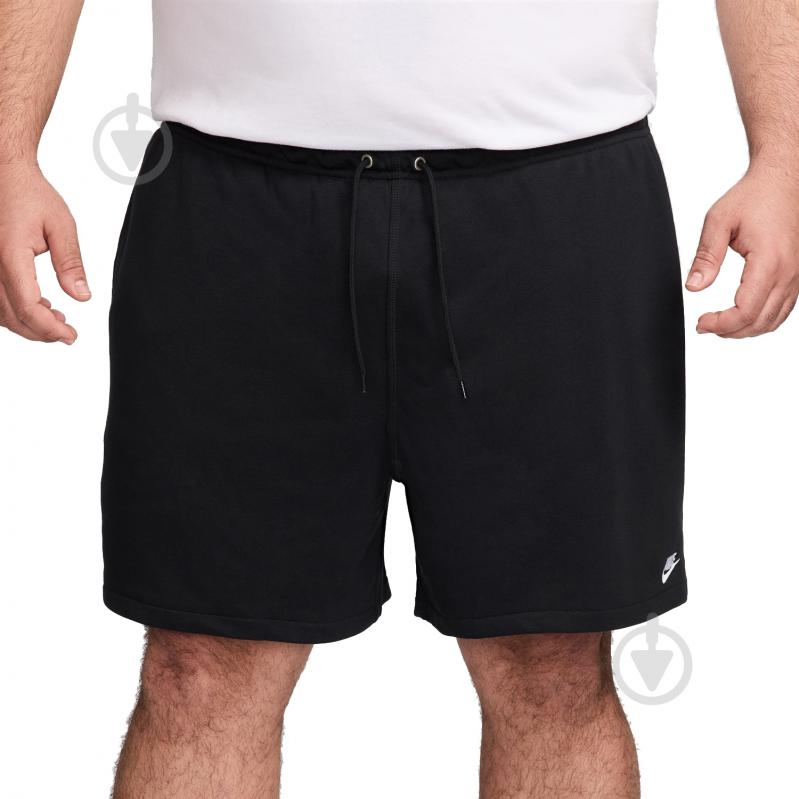 Шорты Nike NK CLUB FLO FT SHORT FN3520-010 р. M черный - фото 3