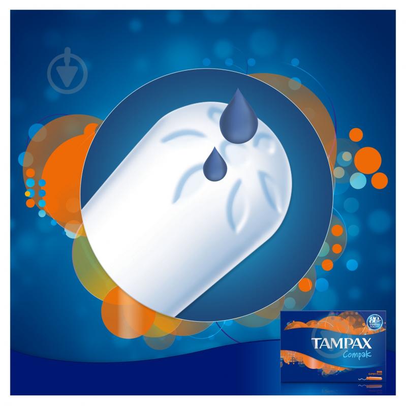 Тампони Tampax Compak super plus 16 шт. - фото 6