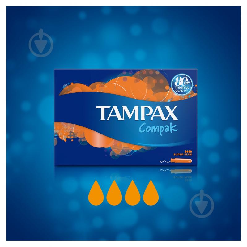 Тампони Tampax Compak super plus 16 шт. - фото 4