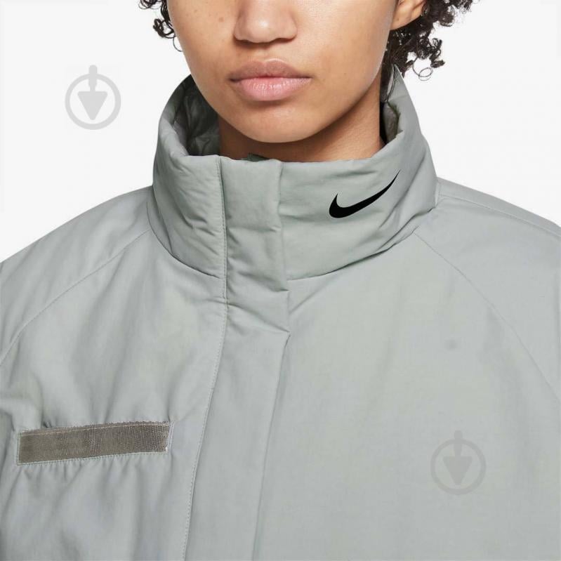 Куртка женская Nike W NSW TF RPL REVIVAL JKT DD4644-013 р.XL светло-серая - фото 2