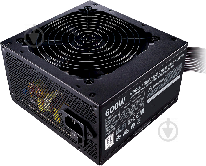 Блок питания Cooler Master MWE White V2 MPE-6001-ACABW-EU 600 Вт - фото 2