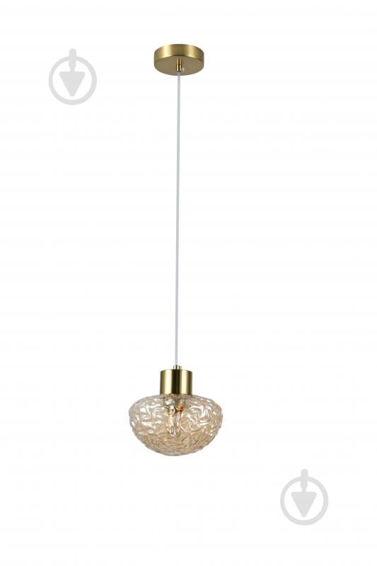 Подвес Sensio Elystrum 1x40 Вт /E27 золотистый LS-07802/1PC-40W - фото 2 Подвес Sensio Elystrum 1x40 Вт /E27 золотистый LS-07802/1PC-40W - фото 2