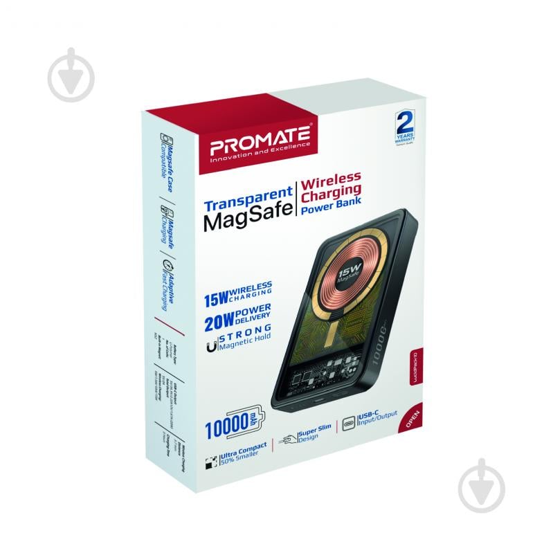 Повербанк Promate 10000 mAh (lucidpack-10.black) - фото 8