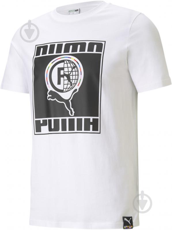 Футболка Puma INTL Tee 59980402 р.L белый - фото 2