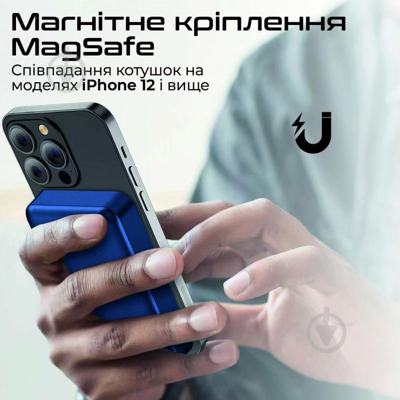 Повербанк Promate 10000 mAh (lucidpack-10.blue) - фото 4