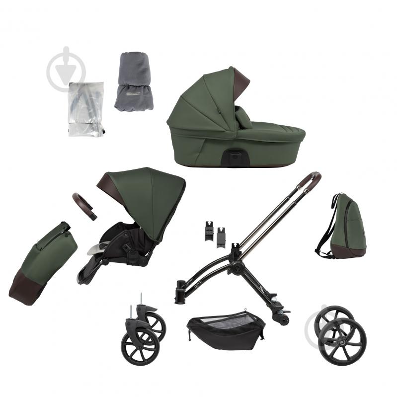 Коляска универсальная TUTIS GIO+ Grigio (1552133) - фото 2 Коляска универсальная TUTIS GIO+ Grigio (1552133) - фото 2