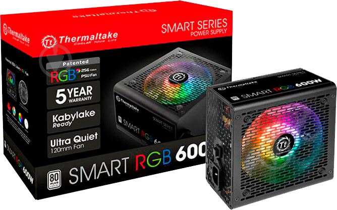 Блок питания Thermaltake Smart RGB PS-SPR-0600NHSAWE-1 600 Вт - фото 5