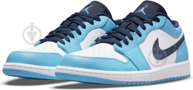 Кроссовки мужские Jordan AIR 1 LOW 553558-144 р.47,5 голубые - фото 5