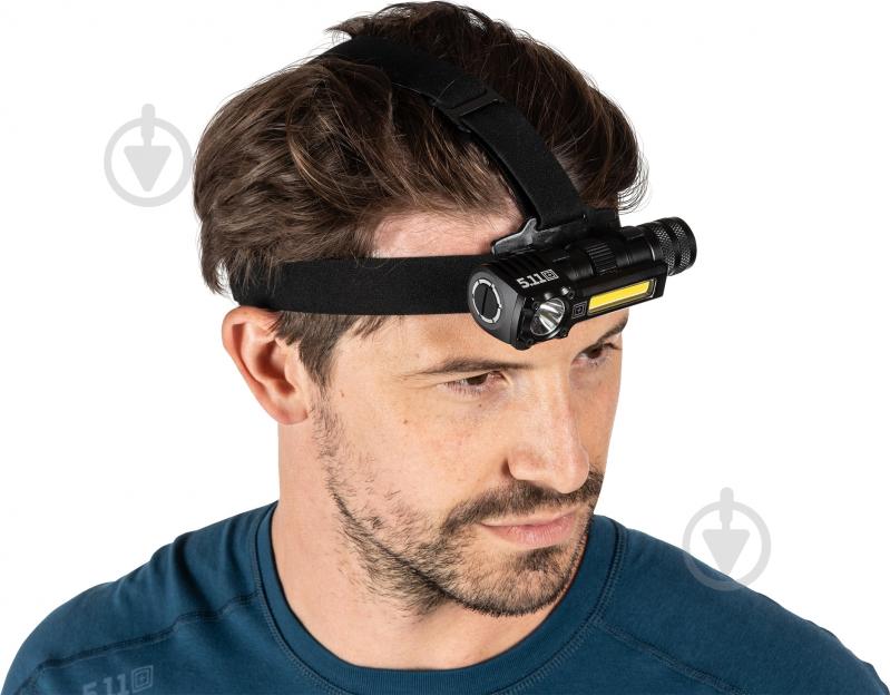 Ліхтар 5.11 Tactical Response XR1 Headlamp Black - фото 8