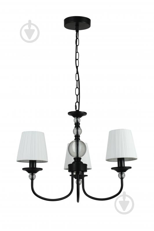 Люстра Sensio Ignara 3x40 Вт E14 черный LS-74866/3B-40W - фото 2