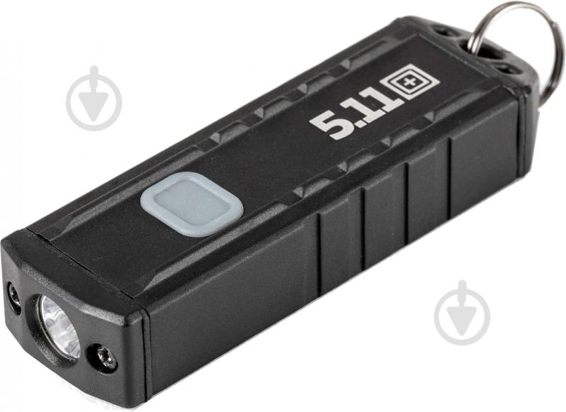 Ліхтарик-брелок 5.11 Tactical EDC K-USB FLASHLIGHT універсальний чорний - фото 1