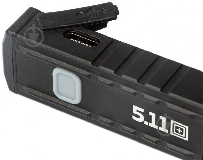 Ліхтарик-брелок 5.11 Tactical EDC K-USB FLASHLIGHT універсальний чорний - фото 4