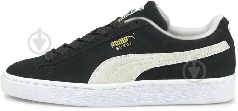 Кросівки дитячі демісезонні Puma SUEDE CLASSIC XXI JR 38056001 р.35,5 чорні - фото 1