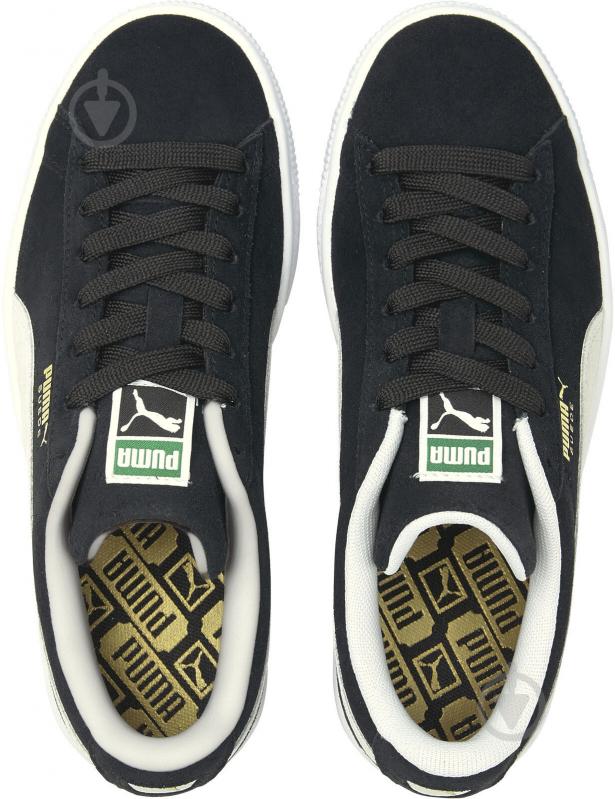 Кросівки дитячі демісезонні Puma SUEDE CLASSIC XXI JR 38056001 р.35,5 чорні - фото 5