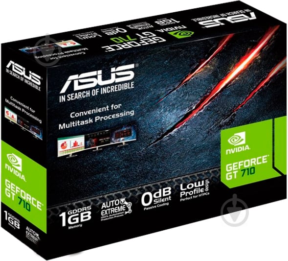 Відеокарта Asus GeForce GT 710 Silent 1GB GDDR5 32bit (GT710-SL-1GD5) - фото 5