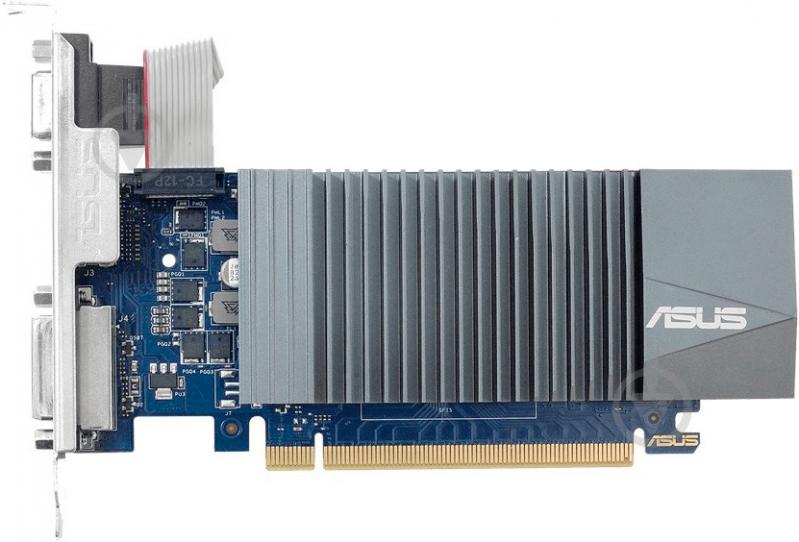 Відеокарта Asus GeForce GT 710 Silent 1GB GDDR5 32bit (GT710-SL-1GD5) - фото 1