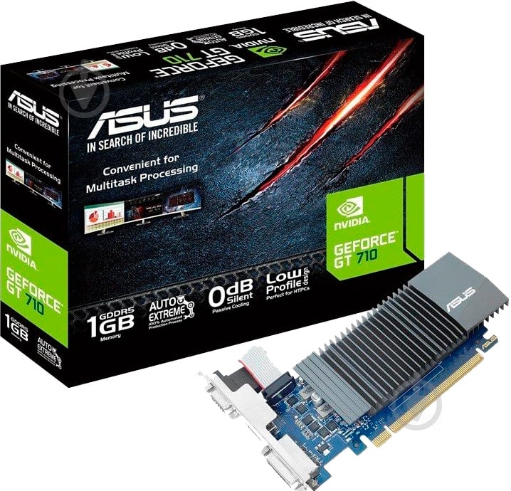 Відеокарта Asus GeForce GT 710 Silent 1GB GDDR5 32bit (GT710-SL-1GD5) - фото 4