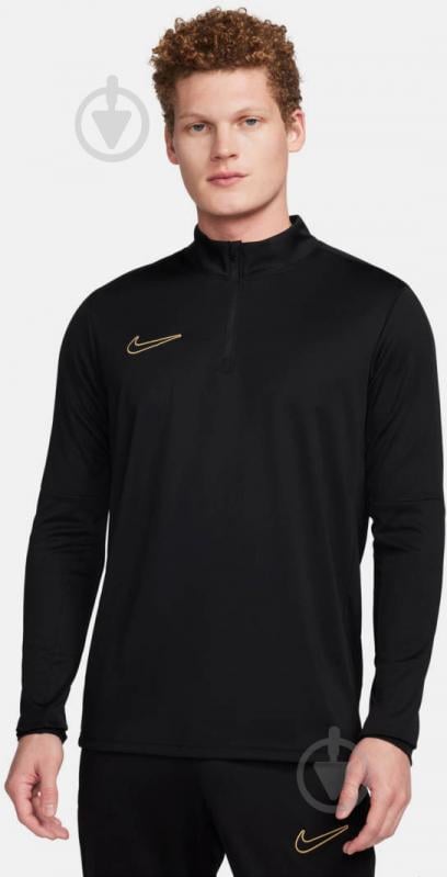 Джемпер Nike M NK DF ACD23 DRIL TOP BR DX4294-017 р.S черный - фото 1