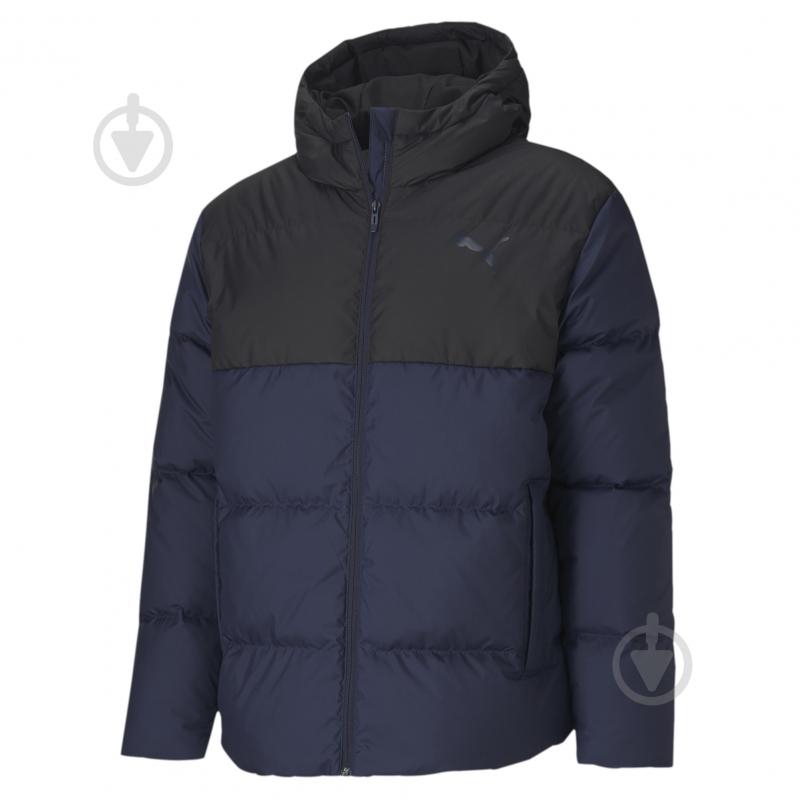 Пуховик Puma ESS+ Down Jacket 58215606 р.M темно-синій - фото 2 Пуховик Puma ESS+ Down Jacket 58215606 р.M темно-синій - фото 2