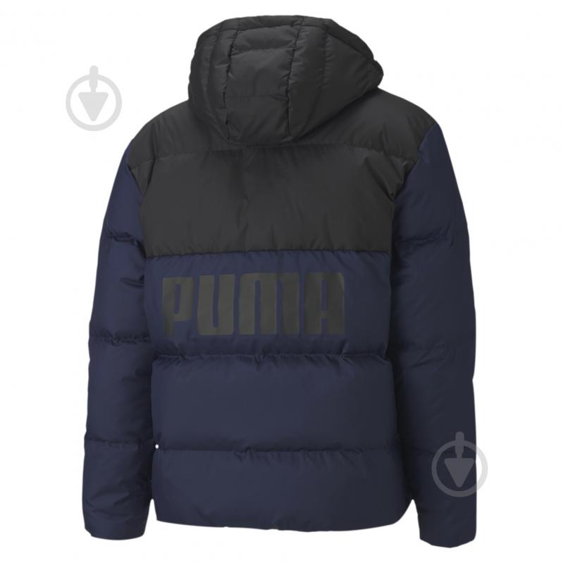 Пуховик Puma ESS+ Down Jacket 58215606 р.M темно-синій - фото 3 Пуховик Puma ESS+ Down Jacket 58215606 р.M темно-синій - фото 3