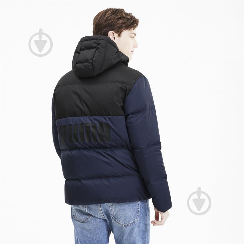 Пуховик Puma ESS+ Down Jacket 58215606 р.M темно-синій - фото 4 Пуховик Puma ESS+ Down Jacket 58215606 р.M темно-синій - фото 4
