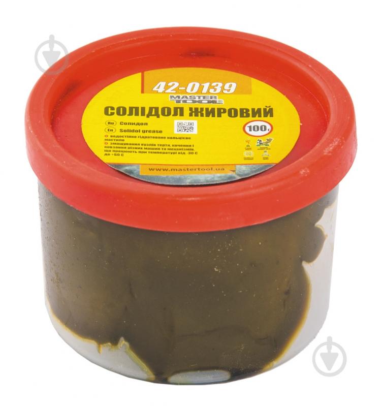 ᐉ Солидол жировой 100 г MasterTool 42-0139 • Купить в Киеве, Украине ...