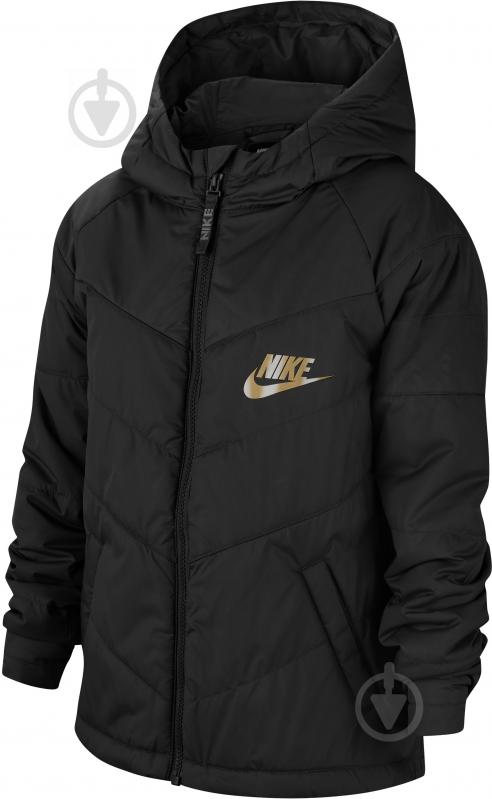 Куртка зимняя Nike U NSW SYNTHETIC FILL JACKET CU9157-014 черная - фото 1