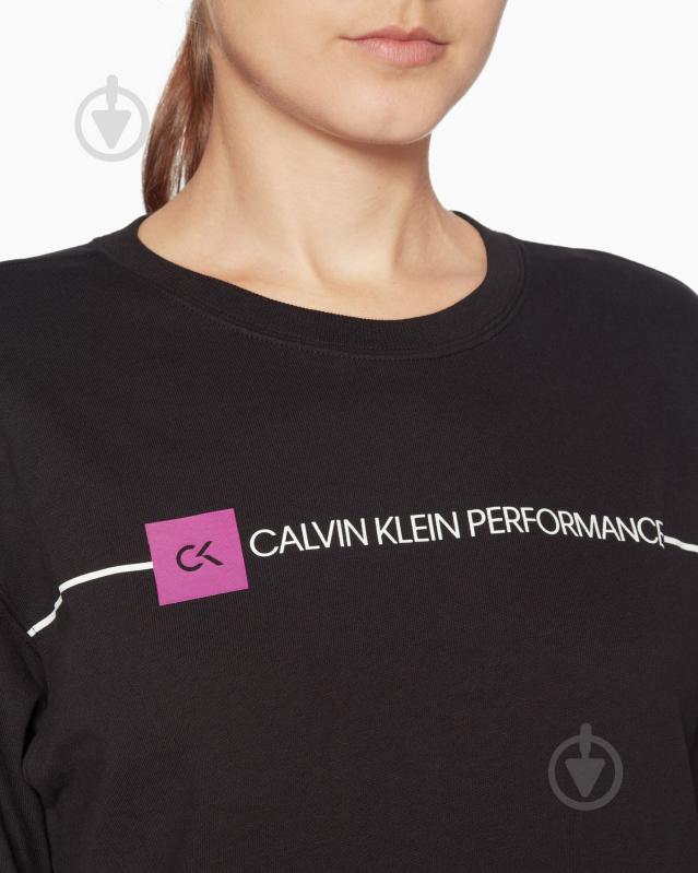 Свитшот Calvin Klein Performance 00GWF9W395-007 р. S черный - фото 4