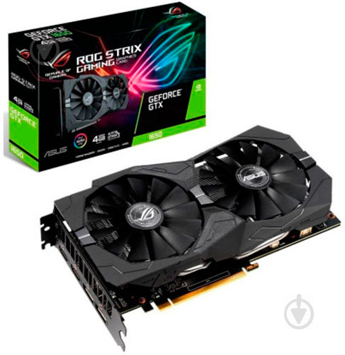 Відеокарта Asus GeForce GTX 1650 Strix Advanced Edition 4GB GDDR5 128bit (ROG-STRIX-GTX1650-A4G-GAMING) - фото 6