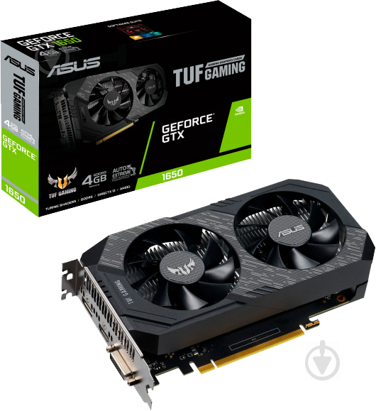 Відеокарта Asus GeForce GTX 1650 TUF Gaming OC 4GB GDDR5 128bit (TUF-GTX1650-4G-GAMING) - фото 9