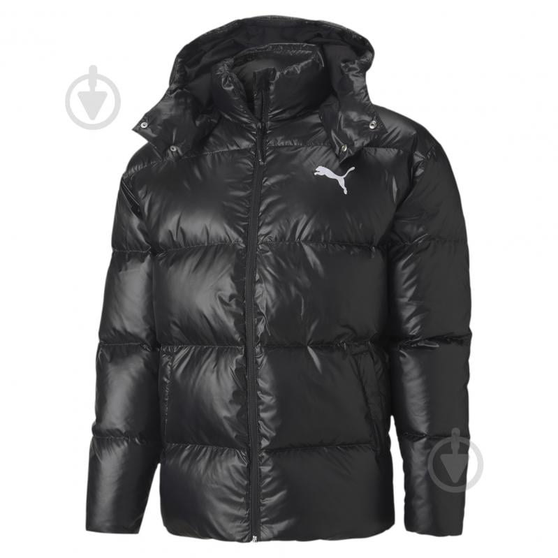 Пуховик Puma Volume Down Jacket 58216101 р.M черный - фото 1