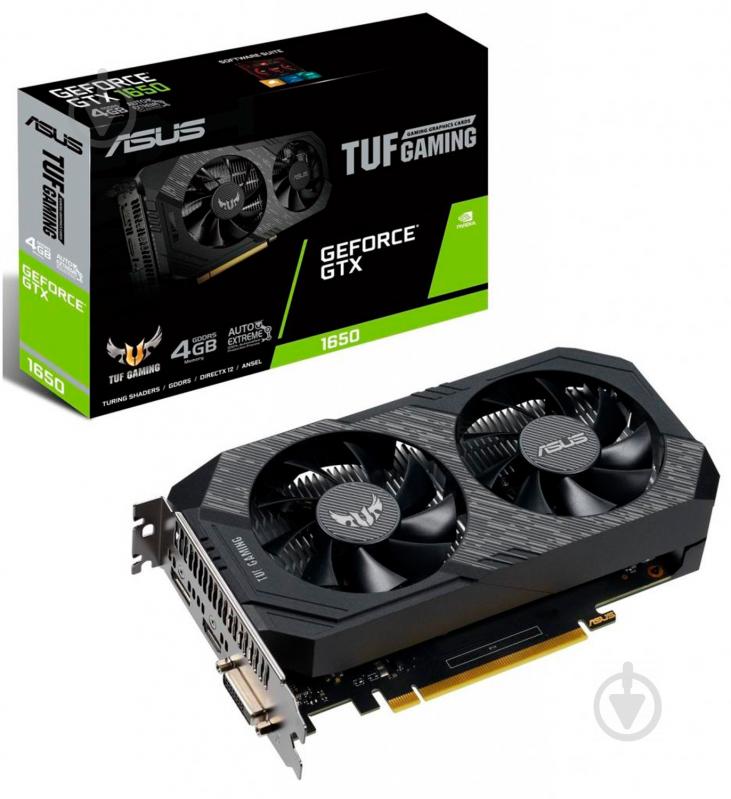 Відеокарта Asus GeForce GTX 1650 4GB GDDR5 128bit (TUF-GTX1650-O4G-GAMING) - фото 10