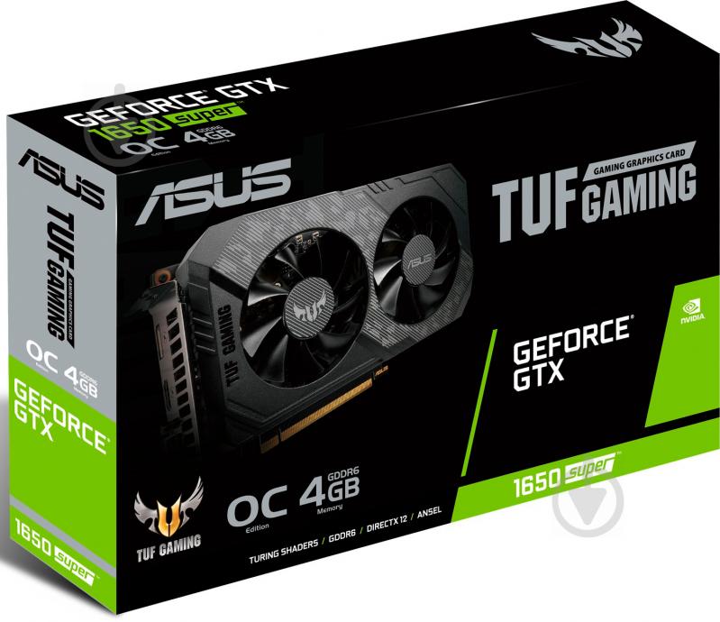 Відеокарта Asus GeForce GTX 1650 4GB GDDR5 128bit (TUF-GTX1650-O4G-GAMING) - фото 9