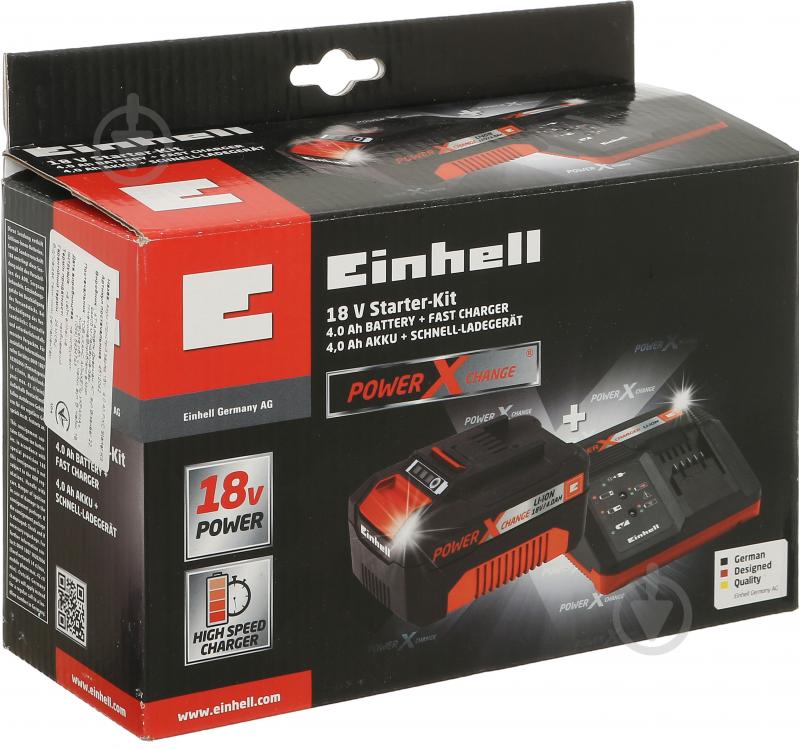 Пістолет клейовий Einhell TE-CG 18 Li з акумулятором та зарядкою 4522200+ 4512042 - фото 14