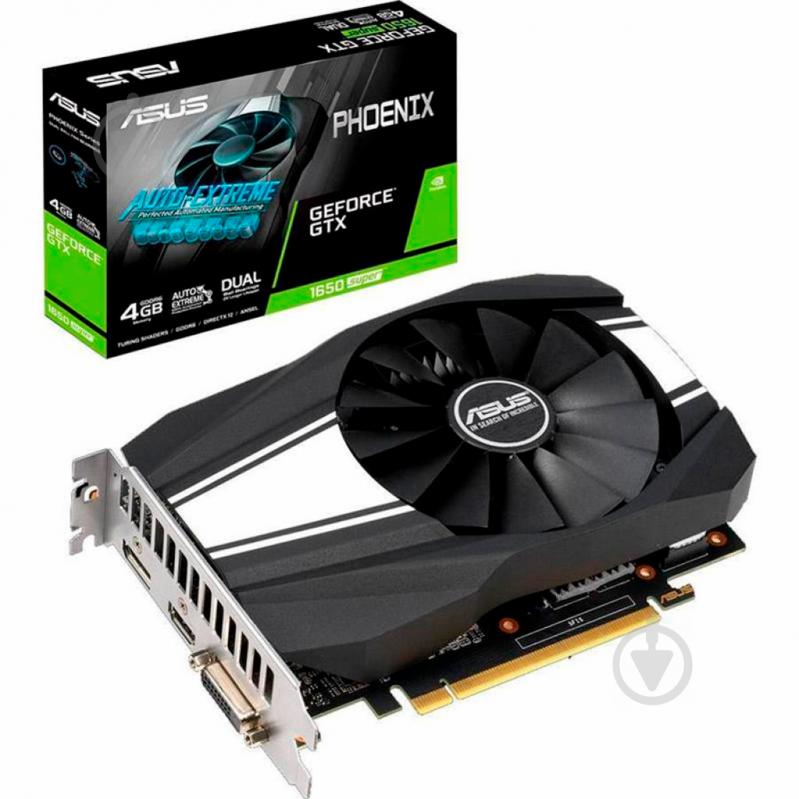 Відеокарта Asus GeForce GTX 1660 6GB GDDR5 192bit (PH-GTX1660-6G) - фото 8