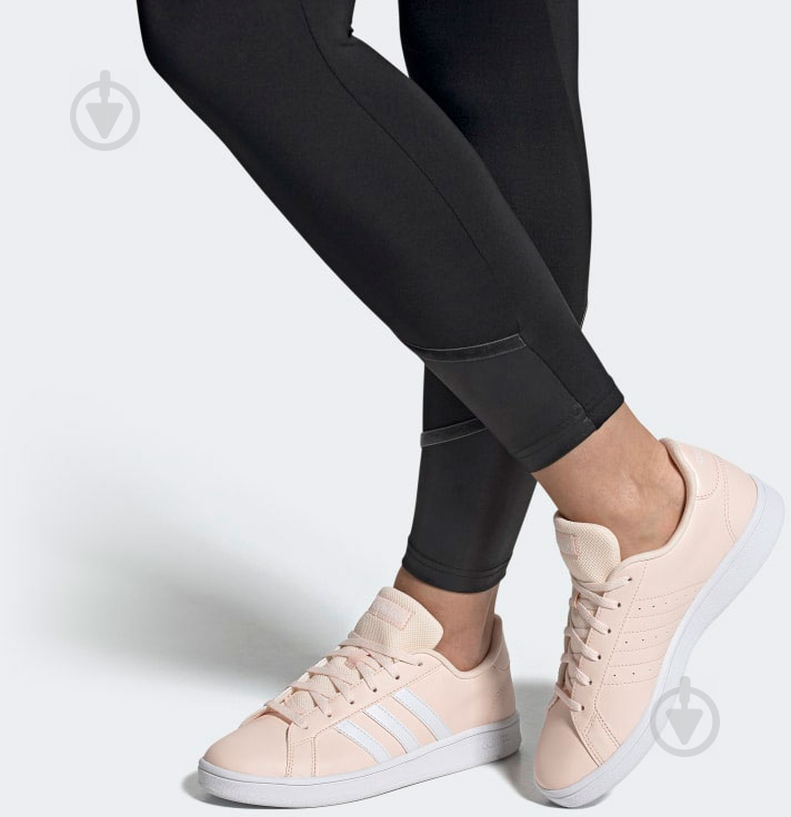 Кросівки жіночі демісезонні Adidas GRAND COURT BASE FW0809 р.38 2/3 рожеві - фото 9