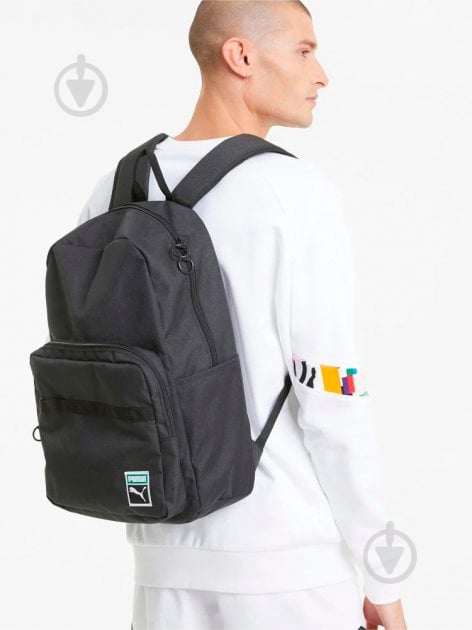 Рюкзак Puma Originals Futro Backpack 07800901 21 л чорний - фото 4