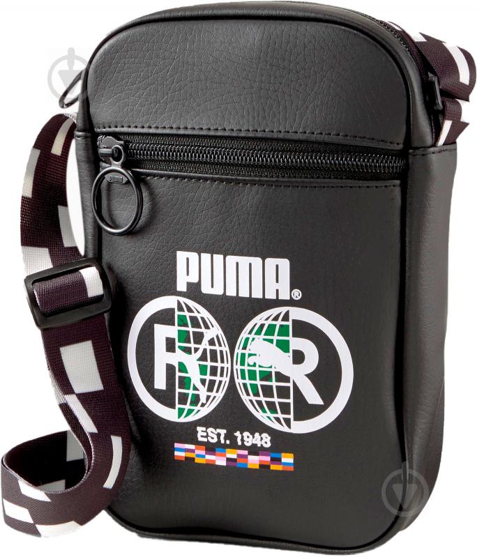 Сумка через плече Puma Сompact Portable International SS21 07801901 чорний - фото 1